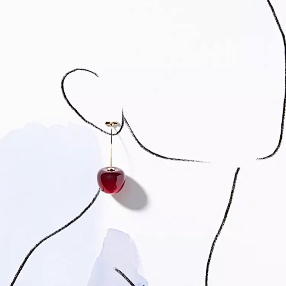 NEW COLORS Anthro Cherry Drop Earrings - Picture 15 of 16